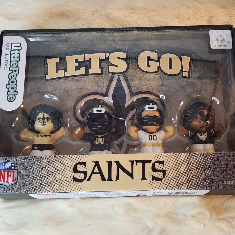 Fisher-Price Little People Collector x NFL New Orleans Saints Set. - Picture 2 of 6